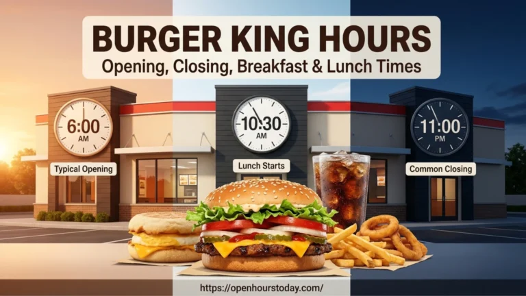 Burger King Hours